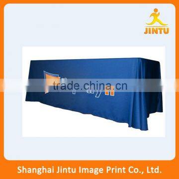 2016 Jacquard Cheap Ruffled Restaurant Table Cloth Table Runners