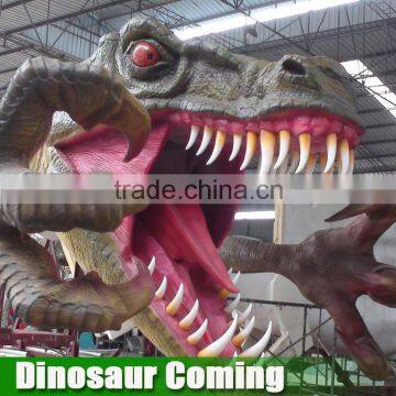 Moving Animatronic Dinosaur Head for Attractive