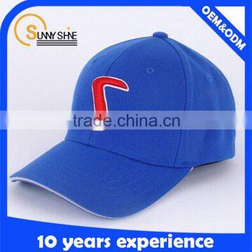 high quality 6 panel 3D embroidery custom baseball cap