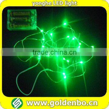 silve/copper wire LED string light for holidays YH-9002F