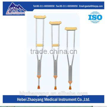 Hot Sale for Orthopedic Device Adjustable Aluminum Underarm Crutch