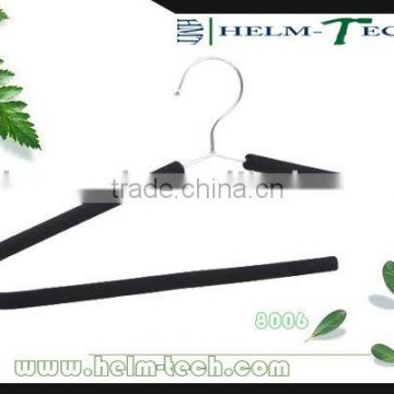 Foamed rubber coated metal hanger