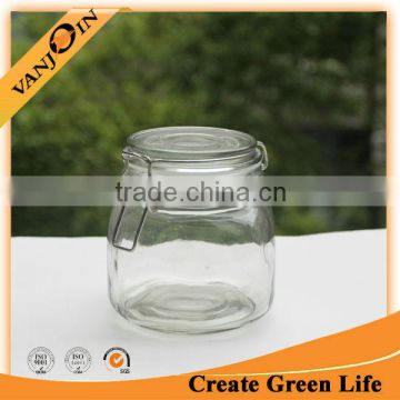 Glass Storage Clip Top Jar 0.5Lt