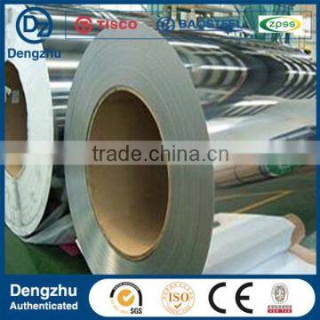 2B surface finished AISI stainless steel coil 201 grade