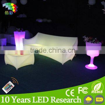 luminous Romantic led light sofa/sex sofa chair/led angel Seater sofas