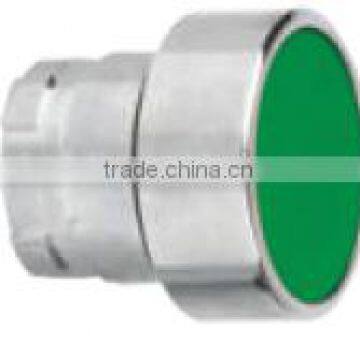 hot selling green flush push button switch parts/head LAY5-BA3 made in China