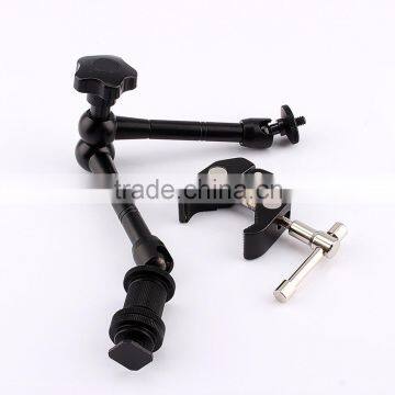 2016 11"/28cm Articulating Magic Friction Arm for Hot Shoe Mounts Work with DSLR Camera Rig