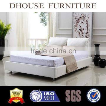 modern leather soft bed 823