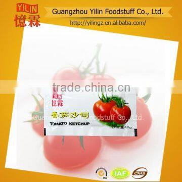 10g hot sell Tomato Ketchup in Sachet for European market