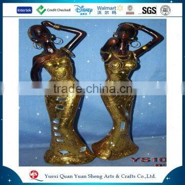 African Wholesales National Sexy Black Woman Statue