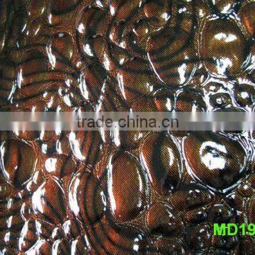 PVC synthetic fake artificial soft leather glitter pvc leather