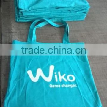 130gsm cotton bag with logo printing for promotion