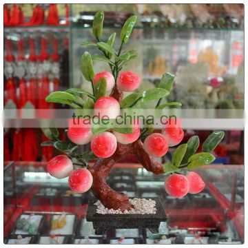 Jade 12Peaches Tree, jade stone tree ,money tree