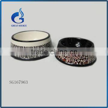 Hand-painted White Ceramic Pet Food Bowl Dog Bowls Cat Food Bowls photo-5