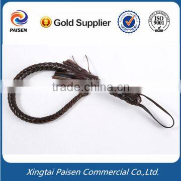 hand-made real genuine cow leather whip/ cowhide whip for horse /cow/cattle