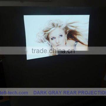 Free delivery cost Rear projection foil/film for 3D holo display,Self adhesive rear projection screen foil