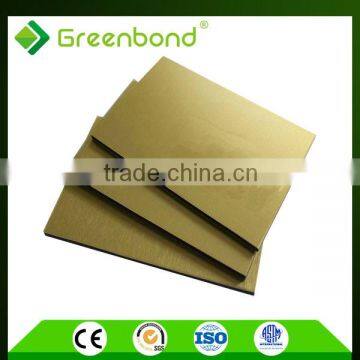 Greenbond PVDF/PE fireproof cheapest exterior wall cladding material