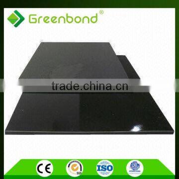 Greenbond China factory CE certificate aluminum wall cladding 95% high gloss acp