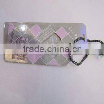 wholesales custom jewelry tags/folding printed hangtag, customized earring/necklace paper price card