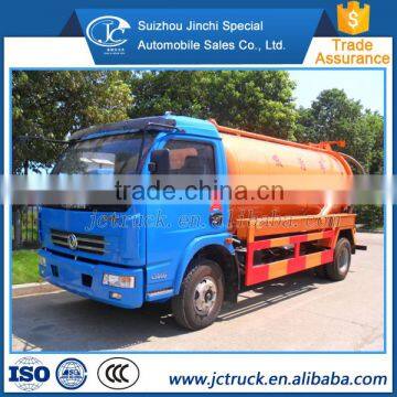 High Performance 6000 L septic tank vacuum sewage suction truck manufacturing company