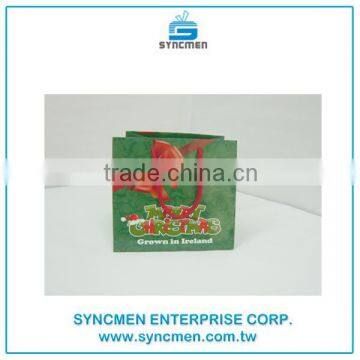 Colorful Design Full Color Printed Small Paper Bags With Rope Handle photo-4