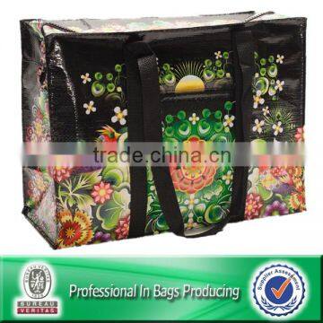 Lead Free Zipper PP Woven Travel Storage Bag