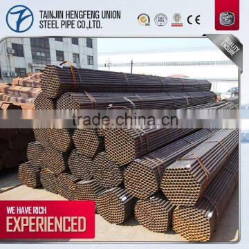 Black Steel Pipes Carbon Steel Pipe ERW Welded Manufacturer photo-6