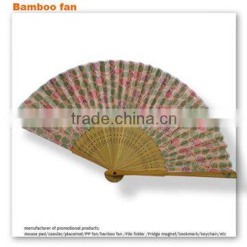 Old bamboo Polyester fabric Chinese Bamboo fans