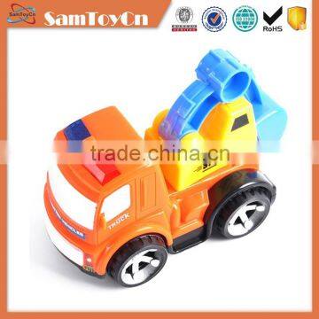 Cute and funny toy bucket truck for kids