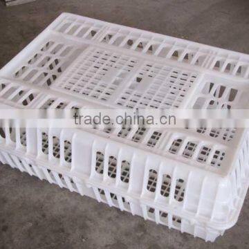 HDPE best quality cheap price plastic transport cage basket for chicken skype yolandaking666