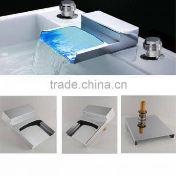 european series LED Waterfall Faucet for Basin