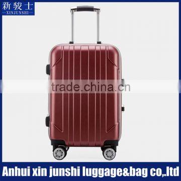 Decent Hard PC Woman Trolley Travel Bag Metal Frame Luggage