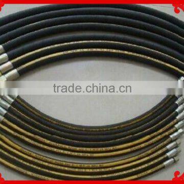 Stainless Steel Braided High Pressure rubber hoses for mining-SAE100 R2 AT