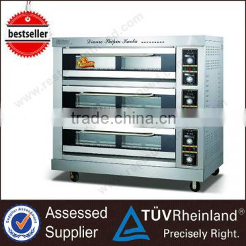 Commercial Full Series 3-Layer 9-Tray Electric 3 deck bakery oven