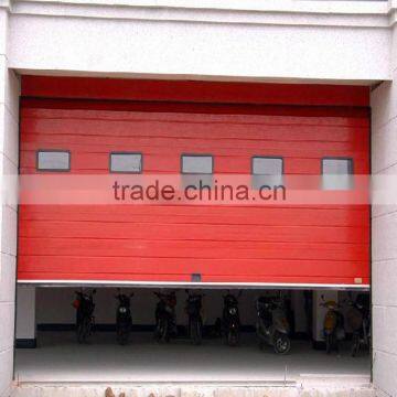 Intelligent sectional residential panel lift garage door/garage door