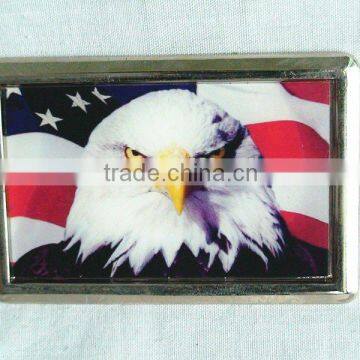 Metal eagle fridge magnet