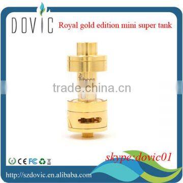 Royal gold edition mini super tank with Gold Adapter 510