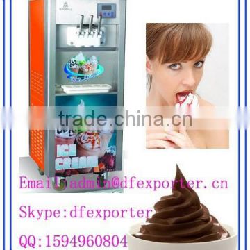 BQL three flavours commercial soft ice cream making machine for sale