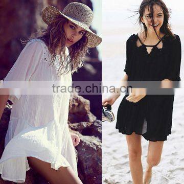 JPSKIRT1605049 2016 Newest Cheap Ladies Long Sleeve Casual Cotton Dress