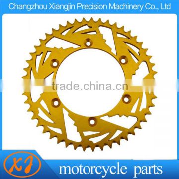 Motorcycle accessories 7075 aluminum rear sprocket