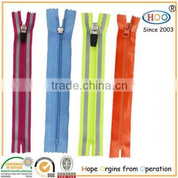 nylon zipper (open end close end two ways open end)