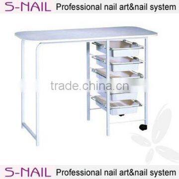 Nail Salon manicure Table, Nail art white manicure table, manicure pedicure table