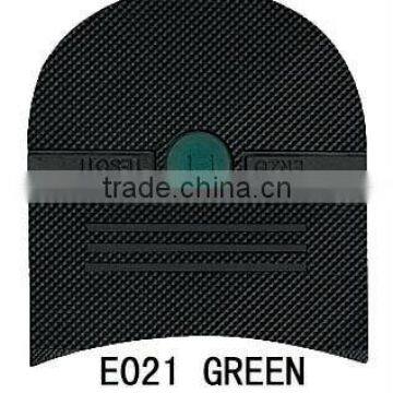 E021 Green Logo Rubber Shoes Repair Material of ET HEEL