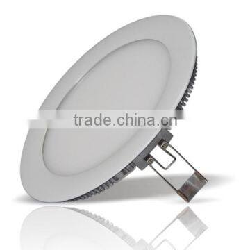 factory price smd round led panel lights dimmable