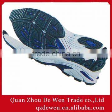 High Quality Sport EVA Rubber Shoes Sole With Big Size 47#48#49#50#51#