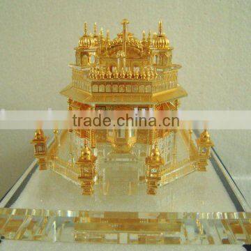 Golden temple crystal souvenir Sikhism gifts