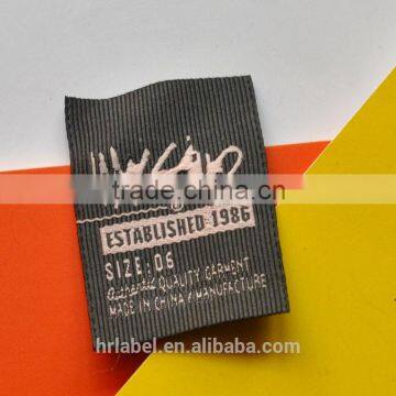 new design garment woven labels