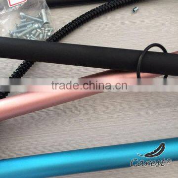 Colorful anodizing sandblasting aluminium tube or parts factory