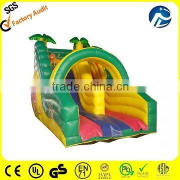 mini cheap Backyard Slides/Inflatable Tropical slider