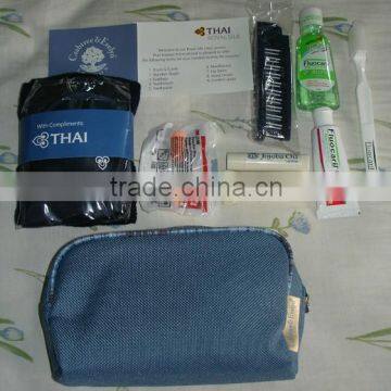 deluxe branded airline amenities kit bag